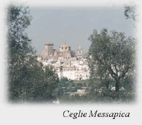 Pnoramica di Ceglie Messapica