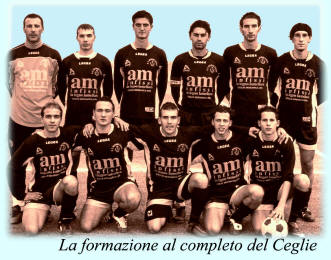 La squadra del Ceglie